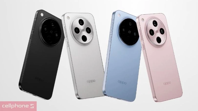mẫu điện thoại OPPO 3 camera dọc đẹp mới nhất