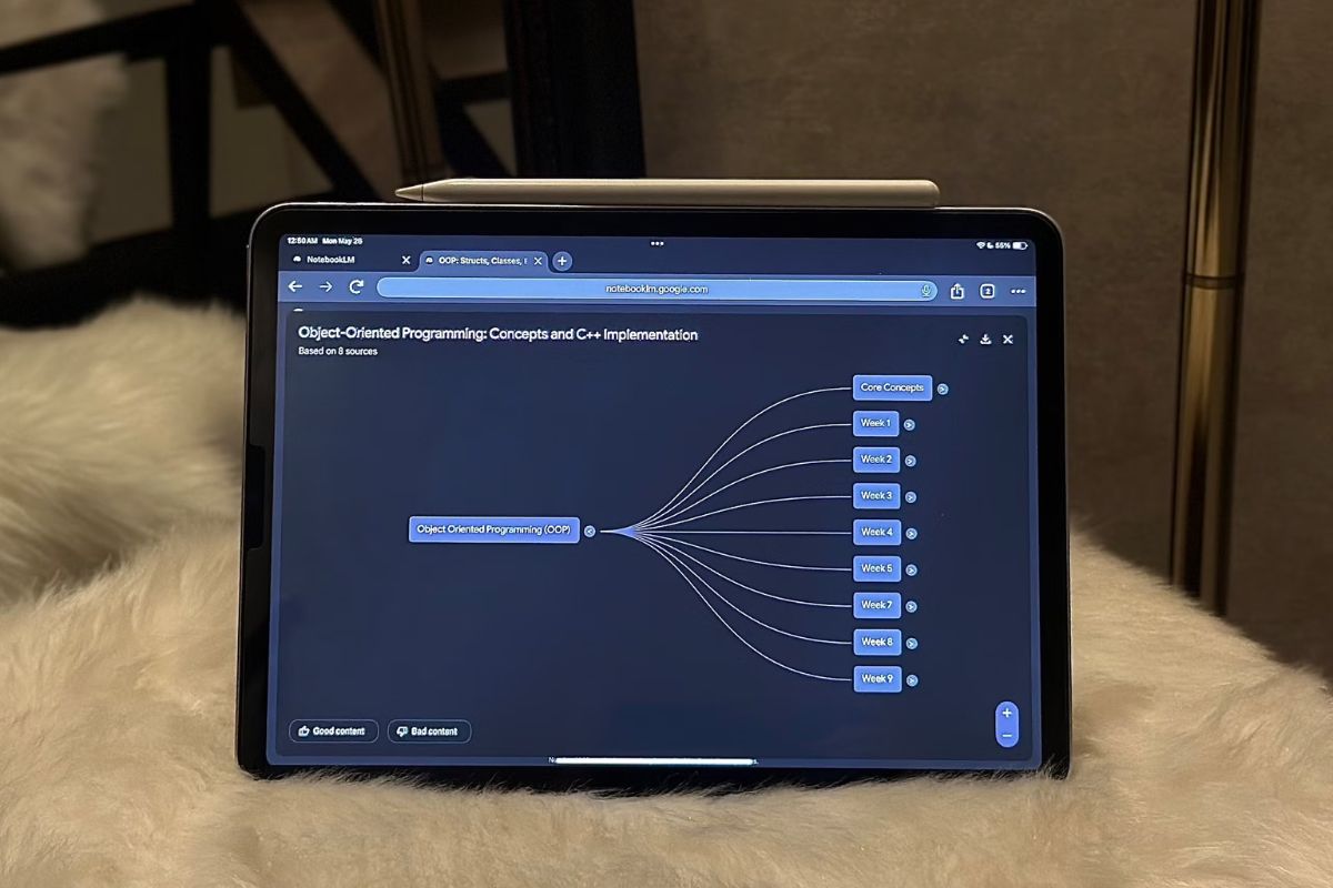 tạo ảnh bản đồ tư duy với NotebookLM 1