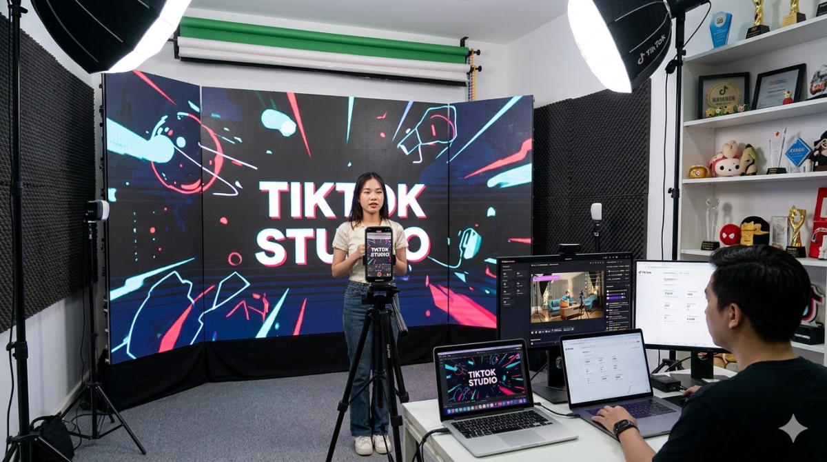 TikTok Studio là công cụ cho Creator