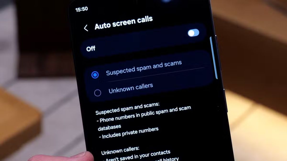 Tính năng tự động trả lời người gọi