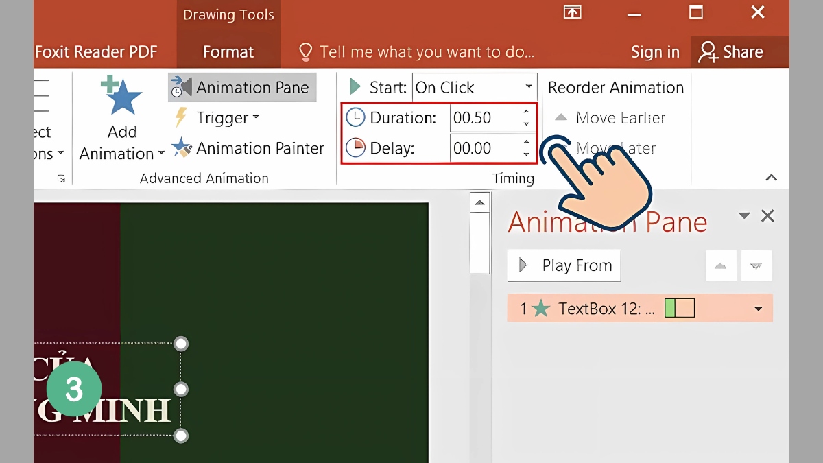 Cách tạo tiếng vỗ tay trong Powerpoint bước 3 Cách tạo tiếng vỗ tay trong Powerpoint bước 3