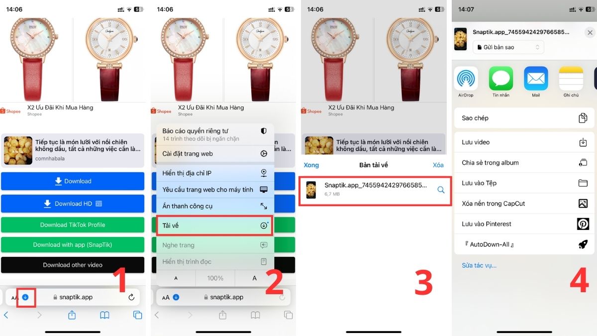 Cách tìm tệp đã tải xuống từ Safari trên điện thoại iPhone