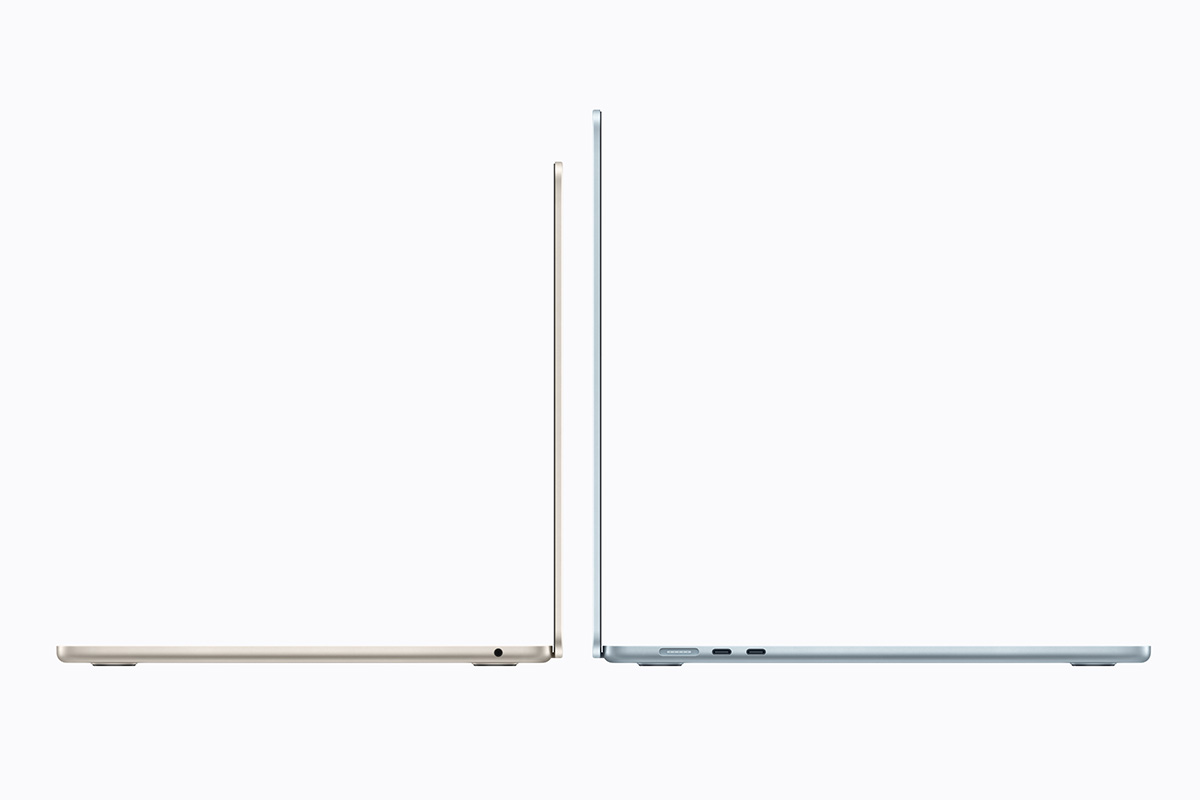 So sánh MacBook Air M5 với MacBook Air M1 về thiết kế