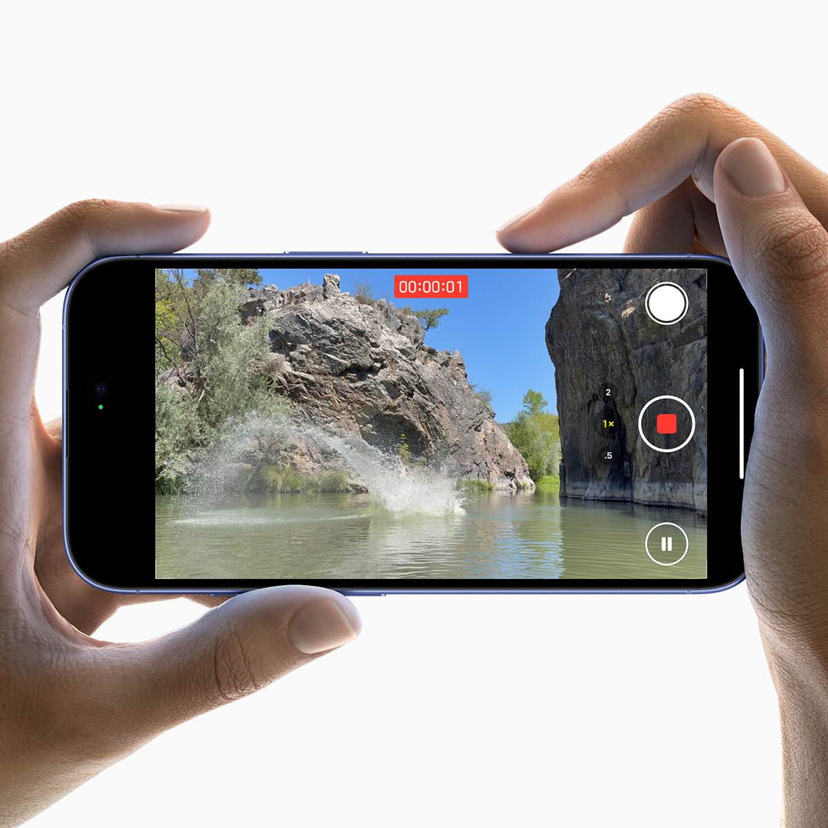 Điều khiển camera tiện lợi. Ảnh: Apple