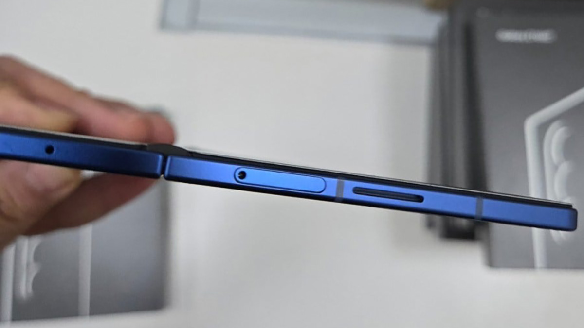 Samsung Galaxy Z Fold7 rò rỉ với thiết kế siêu mỏng