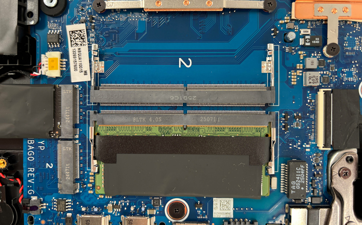 Đánh giá Acer Nitro V 15 về khả năng nâng cấp