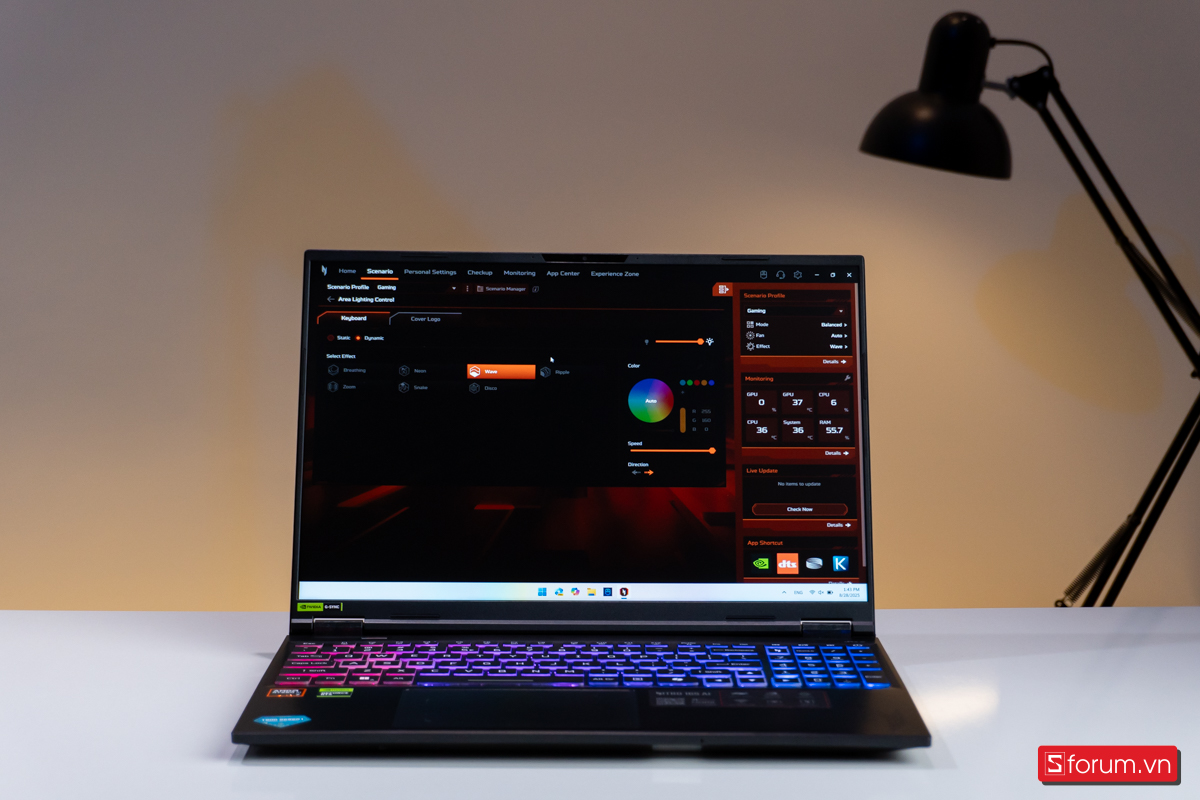 Trên tay Acer Nitro 16S AI ProPanel