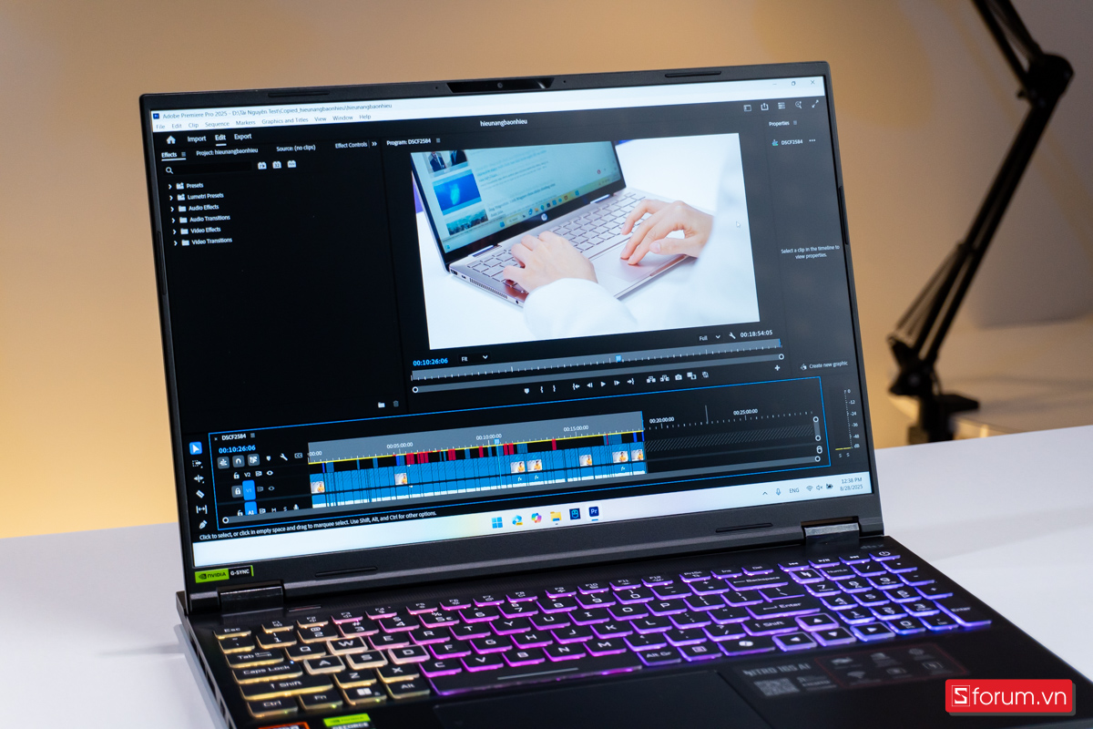 Trên tay Acer Nitro 16S AI ProPanel