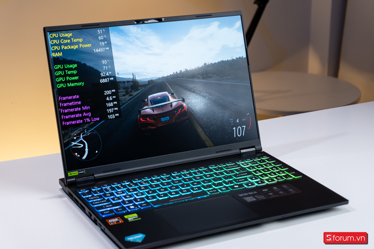 Đánh giá Acer Nitro 16S AI ProPanel