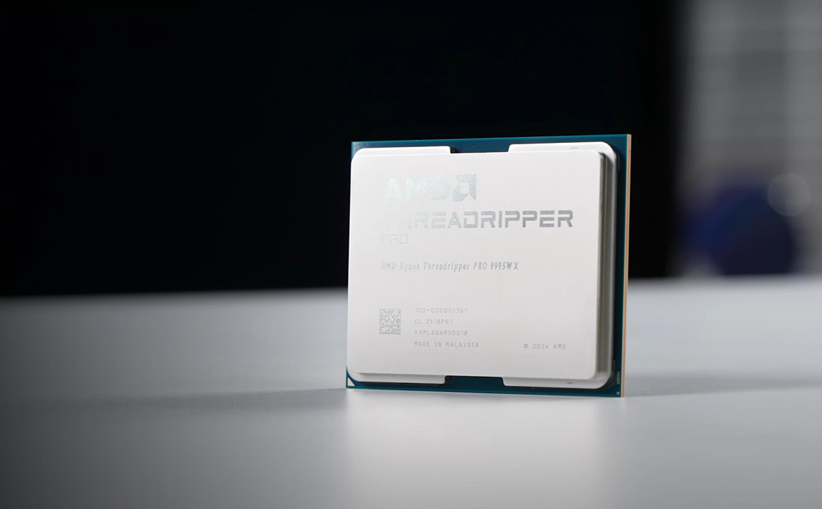 AMD Threadripper Pro 9995WX là một con quái vật hiệu năng thực thụ