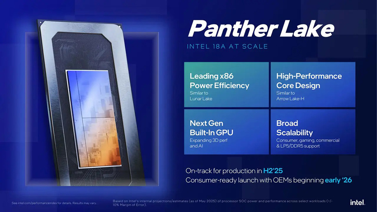 Tất tần tật về Intel Panther Lake tổng quan