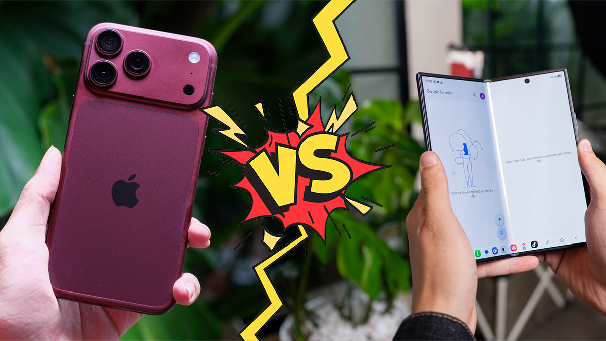 So sánh iPhone 18 Pro Max vs Samsung Galaxy Z Fold8 Ultra: Hóa ra điện thoại gập cũng không đắt lắm! So sánh iPhone 18 Pro Max vs Samsung Galaxy Z Fold8 Ultra: Hóa ra điện thoại gập cũng không đắt lắm!