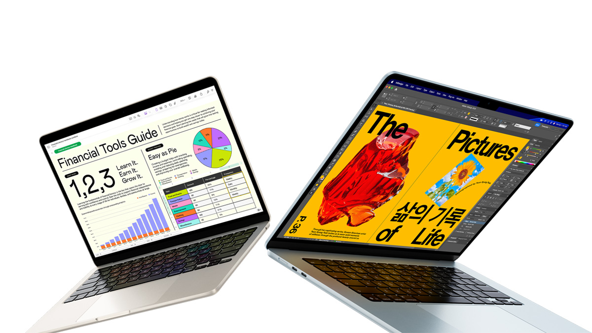 So sánh MacBook Air M5 13 vs 15 inch
