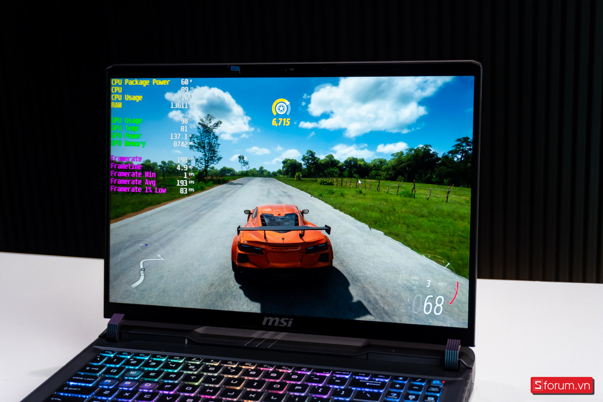 Đánh giá MSI Vector A16 HX AI Ryzen 9 8940HX