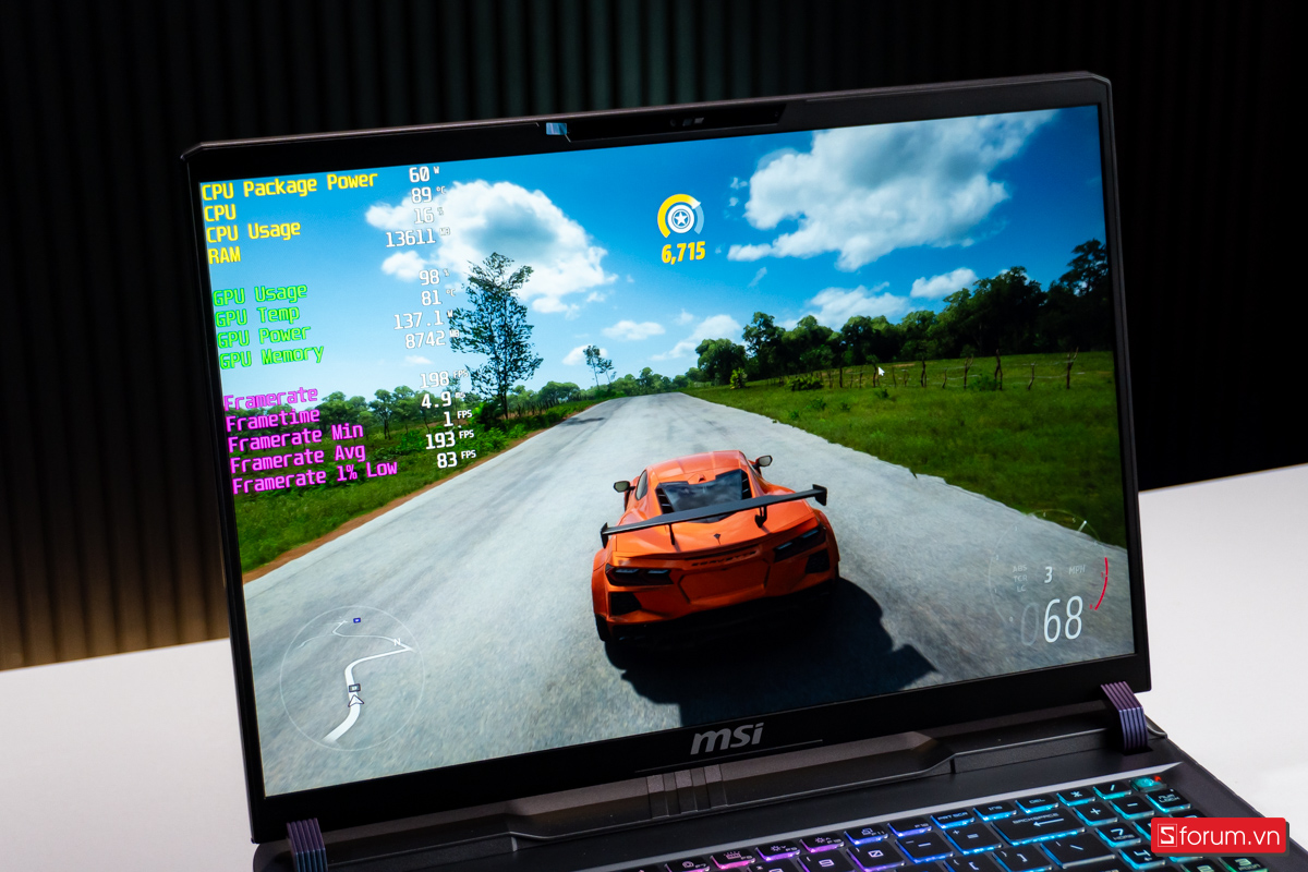 Đánh giá MSI Vector A16 HX AI Ryzen 9 8940HX