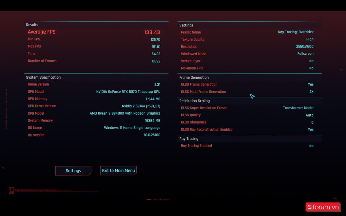 Đánh giá MSI Vector A16 HX AI Ryzen 9 8940HX