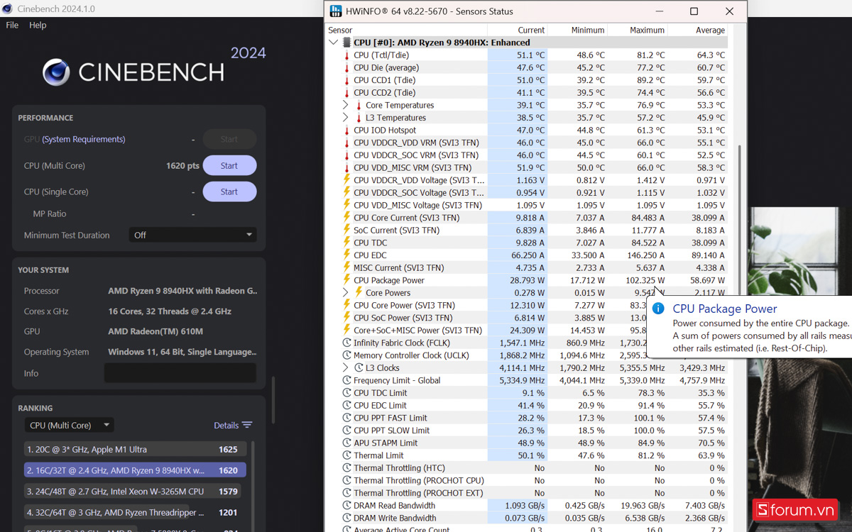 Đánh giá MSI Vector A16 HX AI Ryzen 9 8940HX