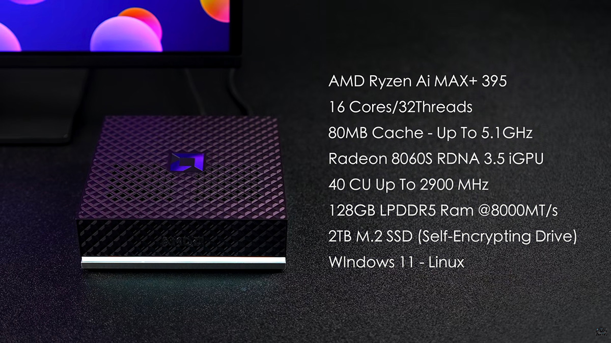 Đánh giá AMD Ryzen AI Halo Mini PC cấu hình