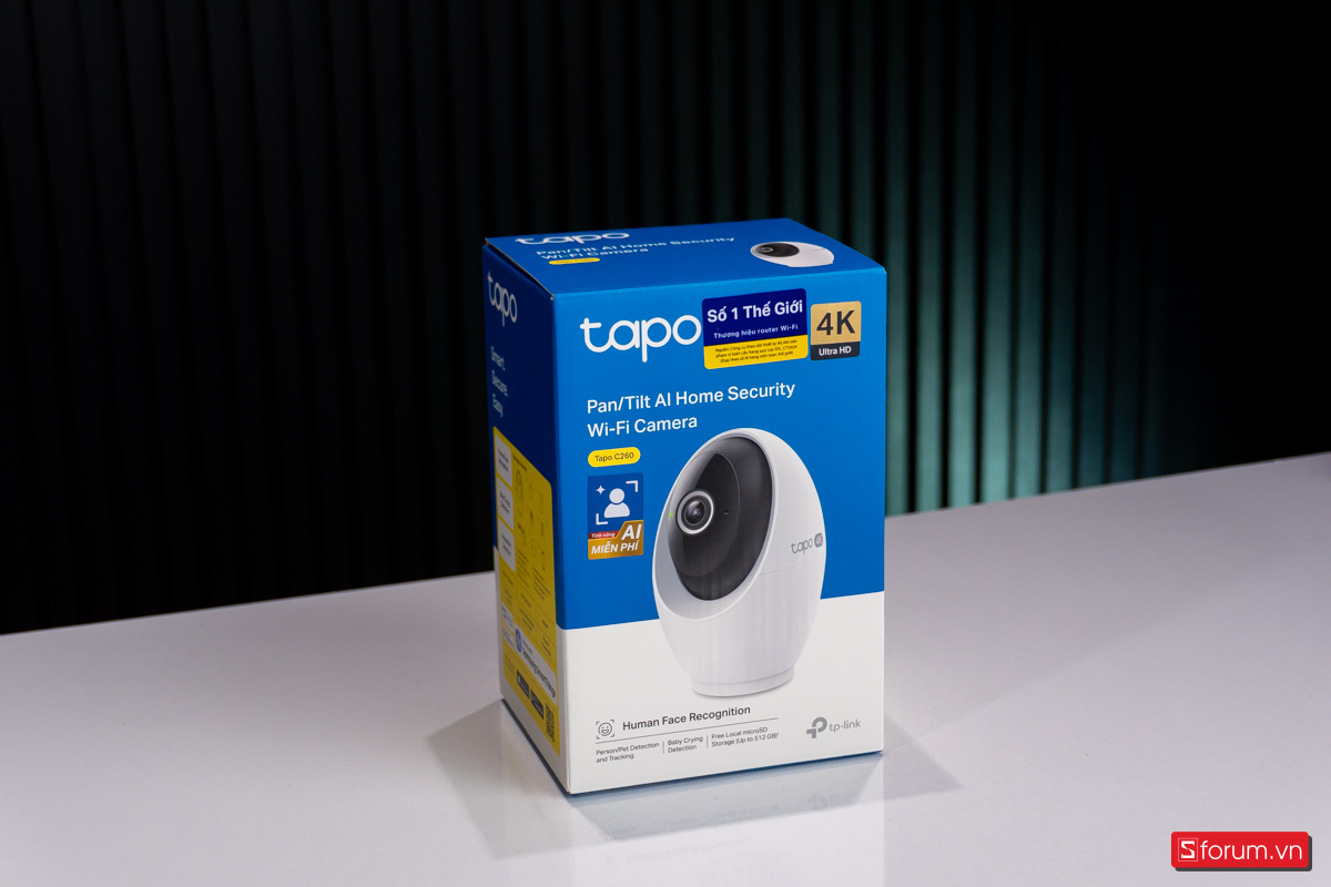 Trên tay camera IP 360 độ 8MP TP-Link Tapo C260