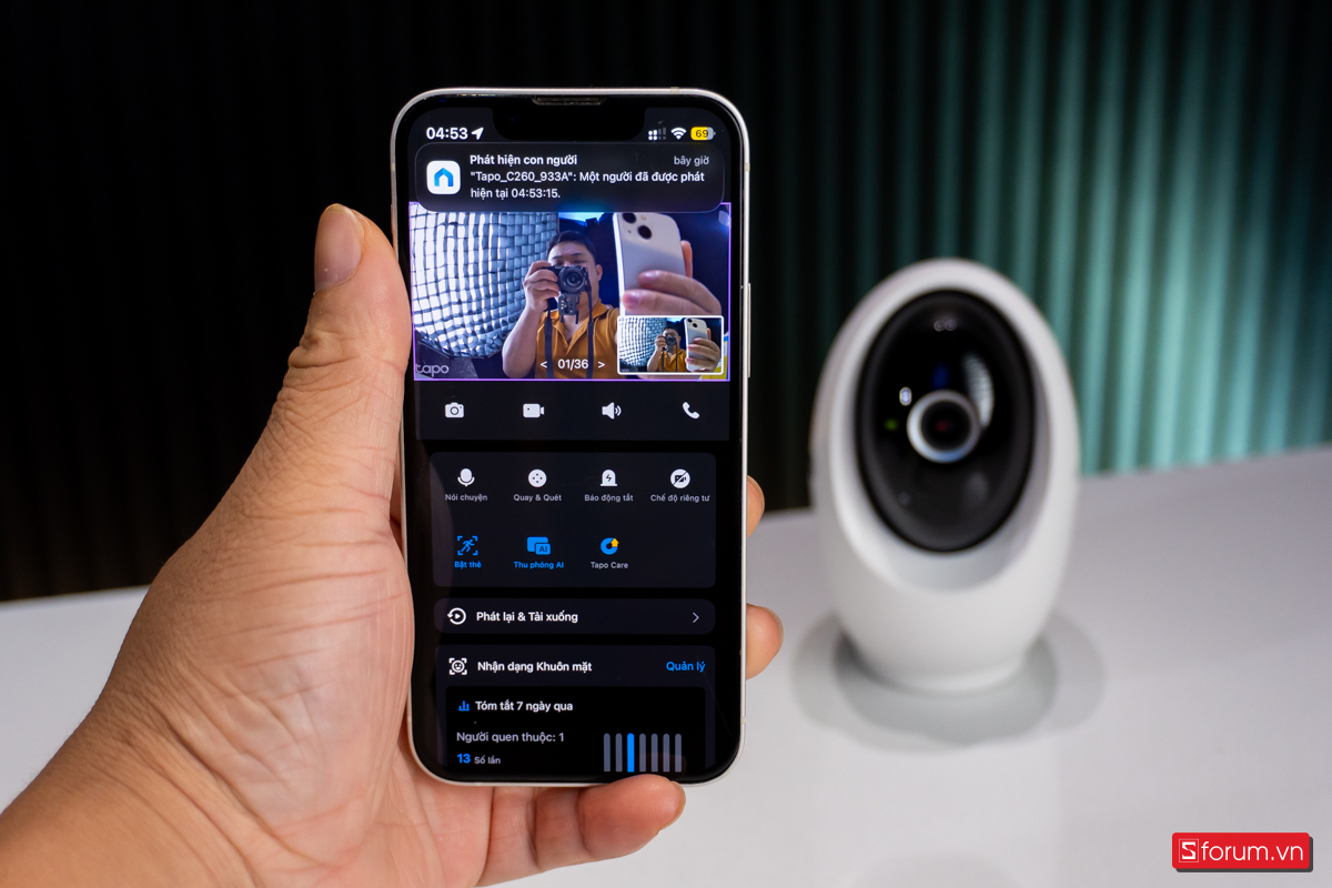 Trên tay camera IP 360 độ 8MP TP-Link Tapo C260