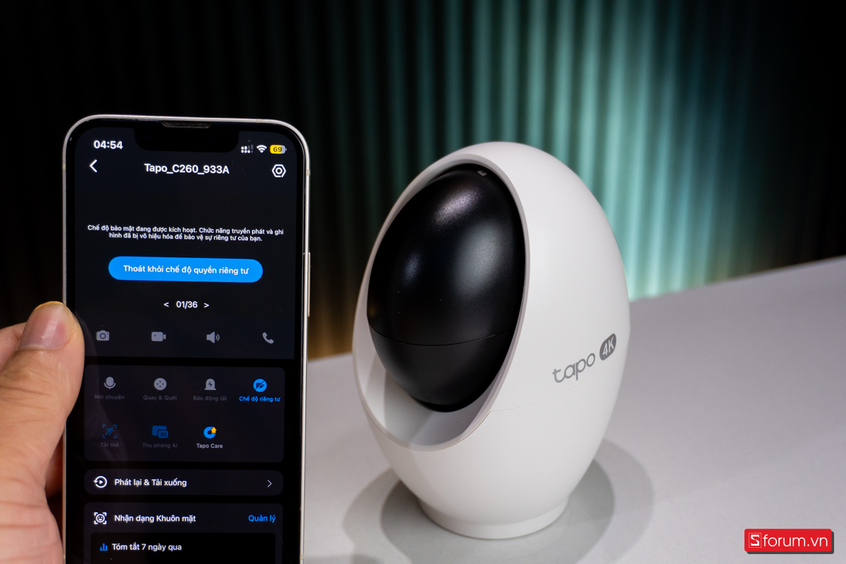 Trên tay camera IP 360 độ 8MP TP-Link Tapo C260