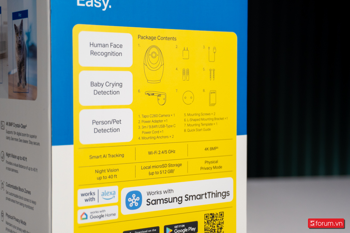 Trên tay camera IP 360 độ 8MP TP-Link Tapo C260