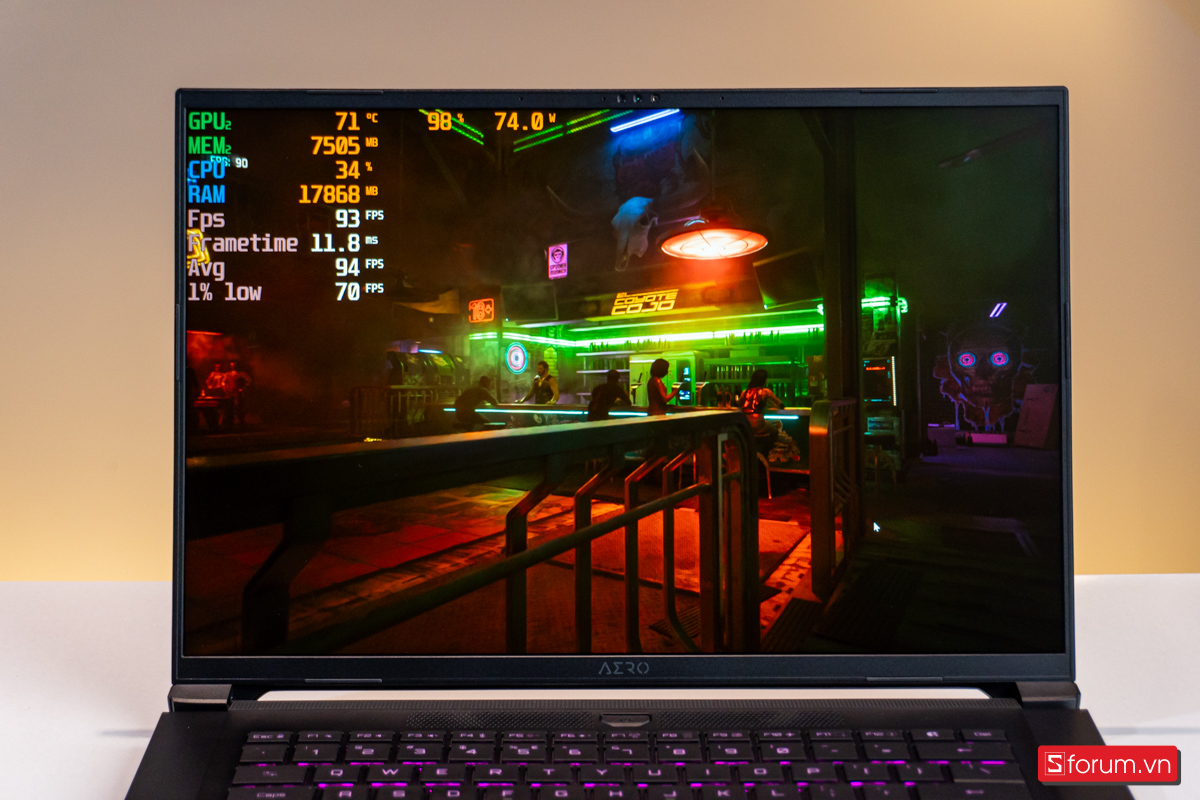 Trên tay Gigabyte AERO X16