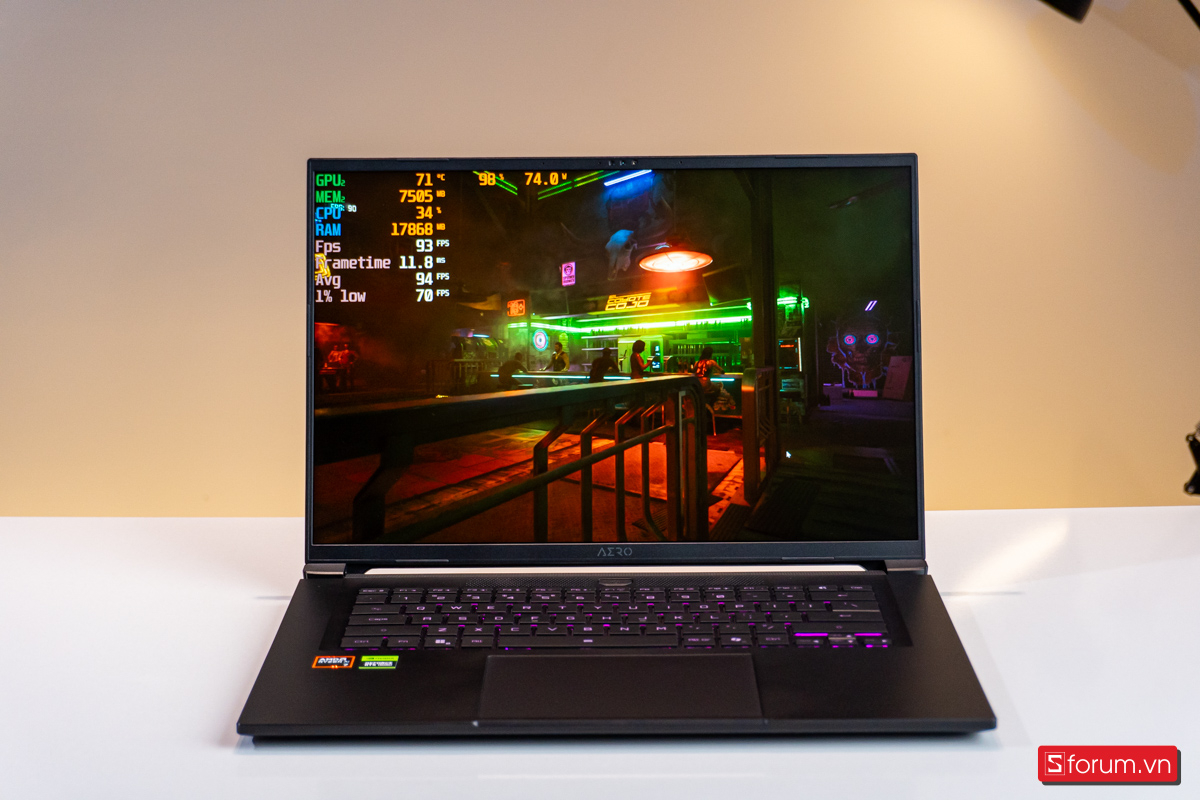 Trên tay Gigabyte AERO X16