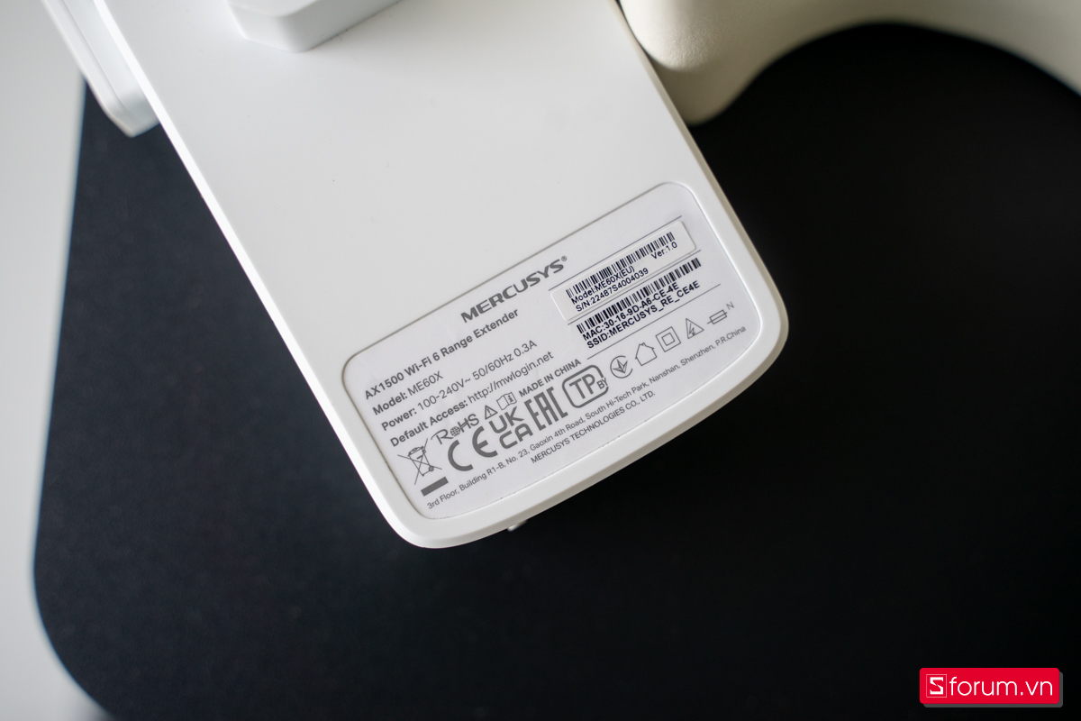 Trên tay Mercusys AX1500 Wi-Fi 6 ME60X