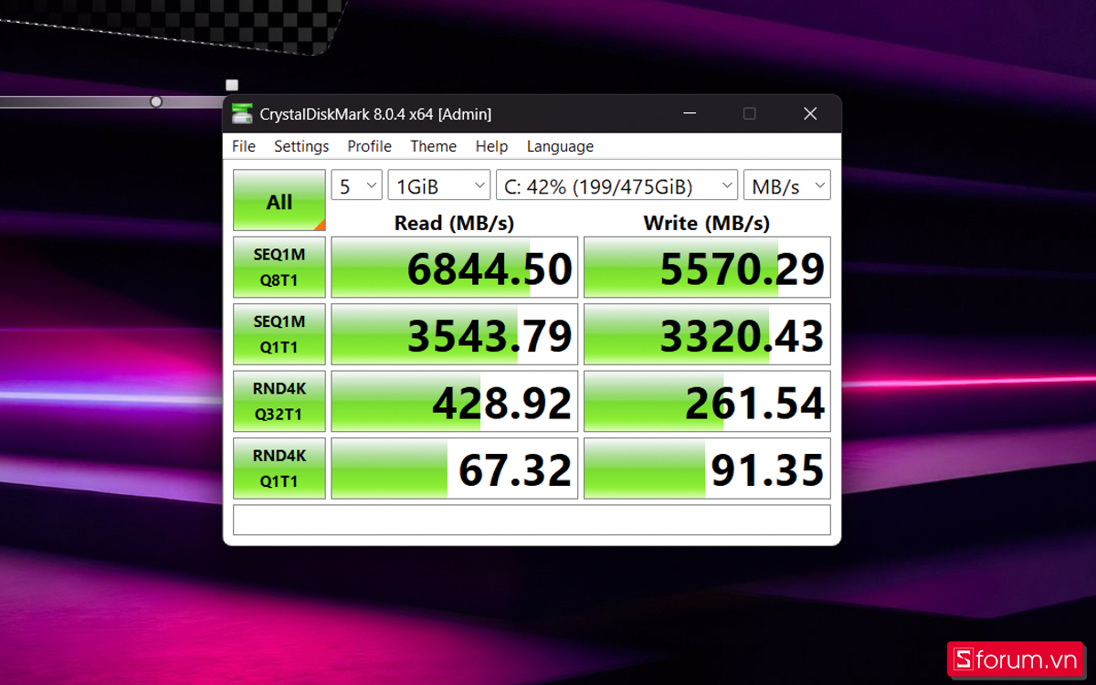 Đánh giá Lenovo Yoga Slim 7 14AGP11 - SSD