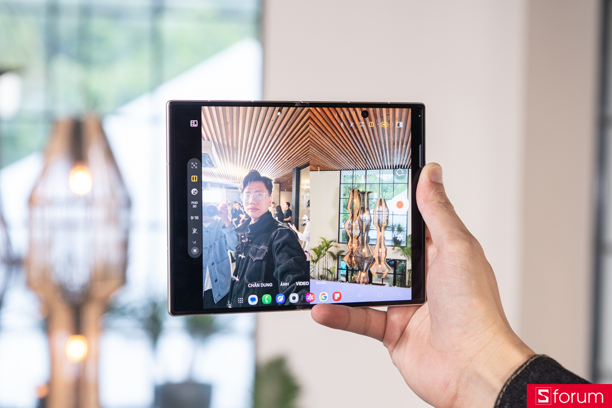 Trên tay Samsung Galaxy Z Fold8 với camera kép