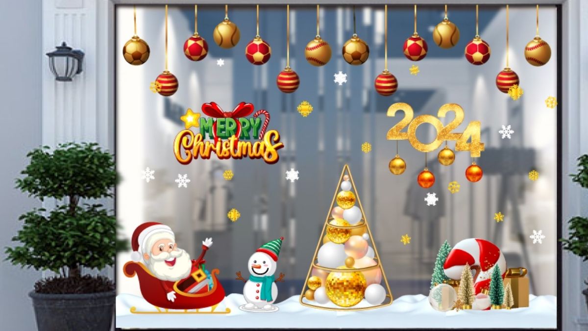 Trang trí Noel mầm non 31
