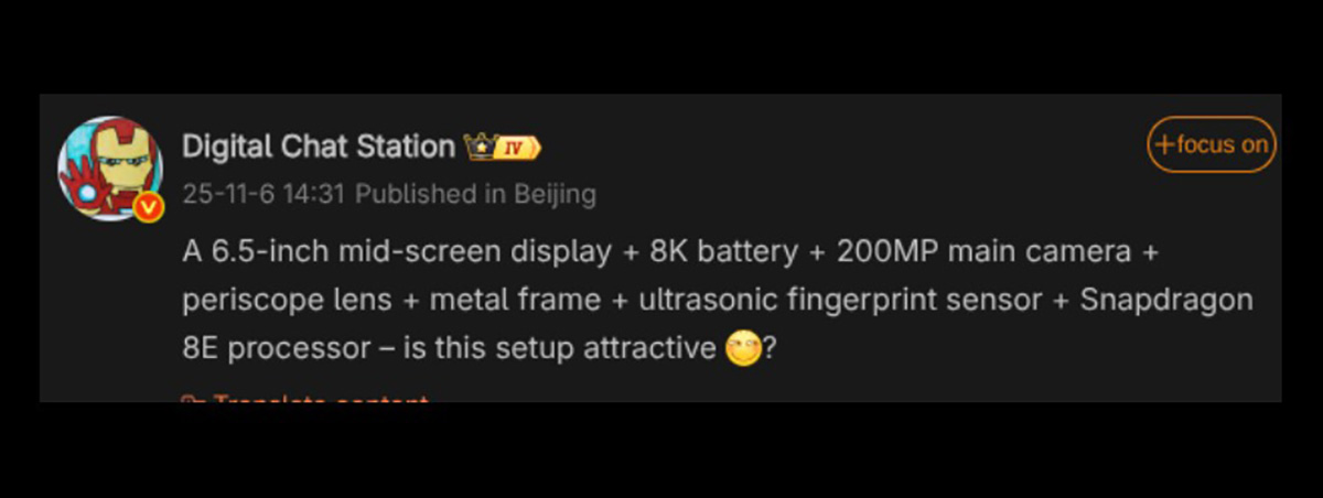 Thông tin cấu hình HONOR 500 Pro được tiết lộ