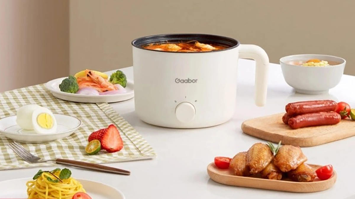 Nồi điện đa năng dung tích 1.3L Gaabor GR-N15A có giá hấp dẫn