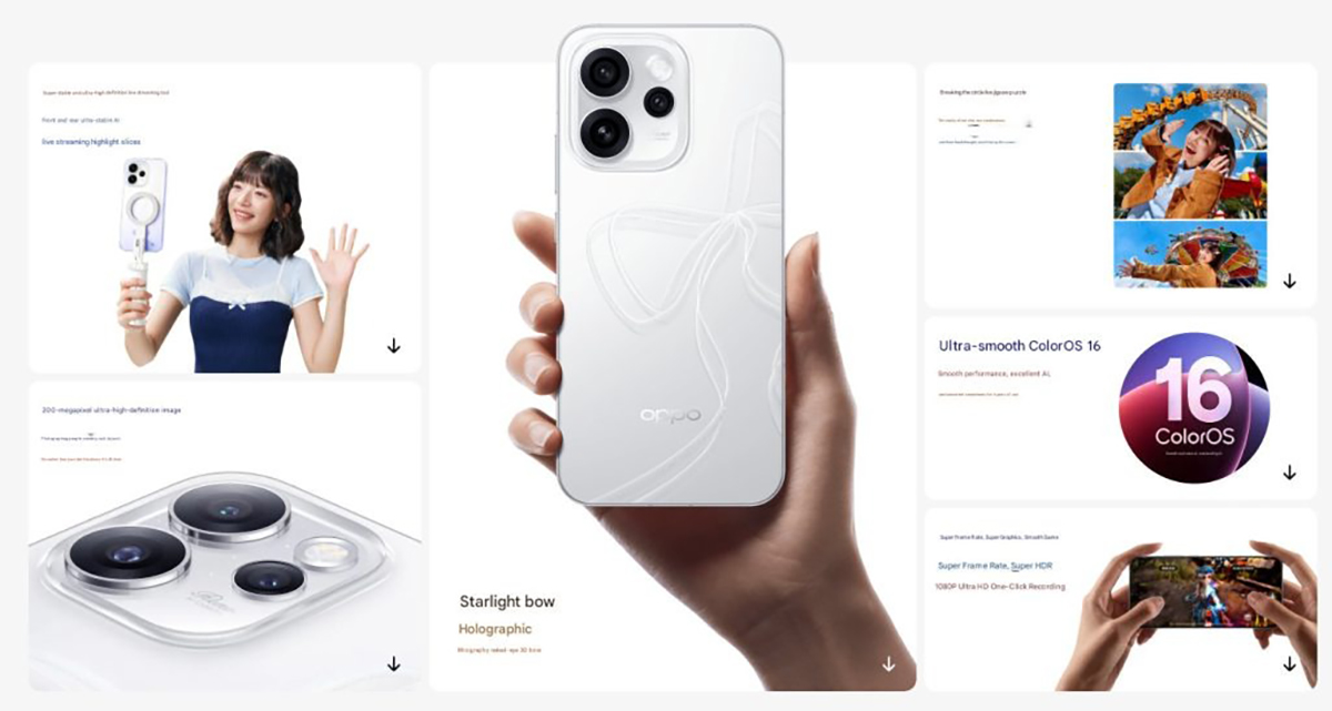 Thông số kỹ thuật chính của OPPO Reno15 Pro