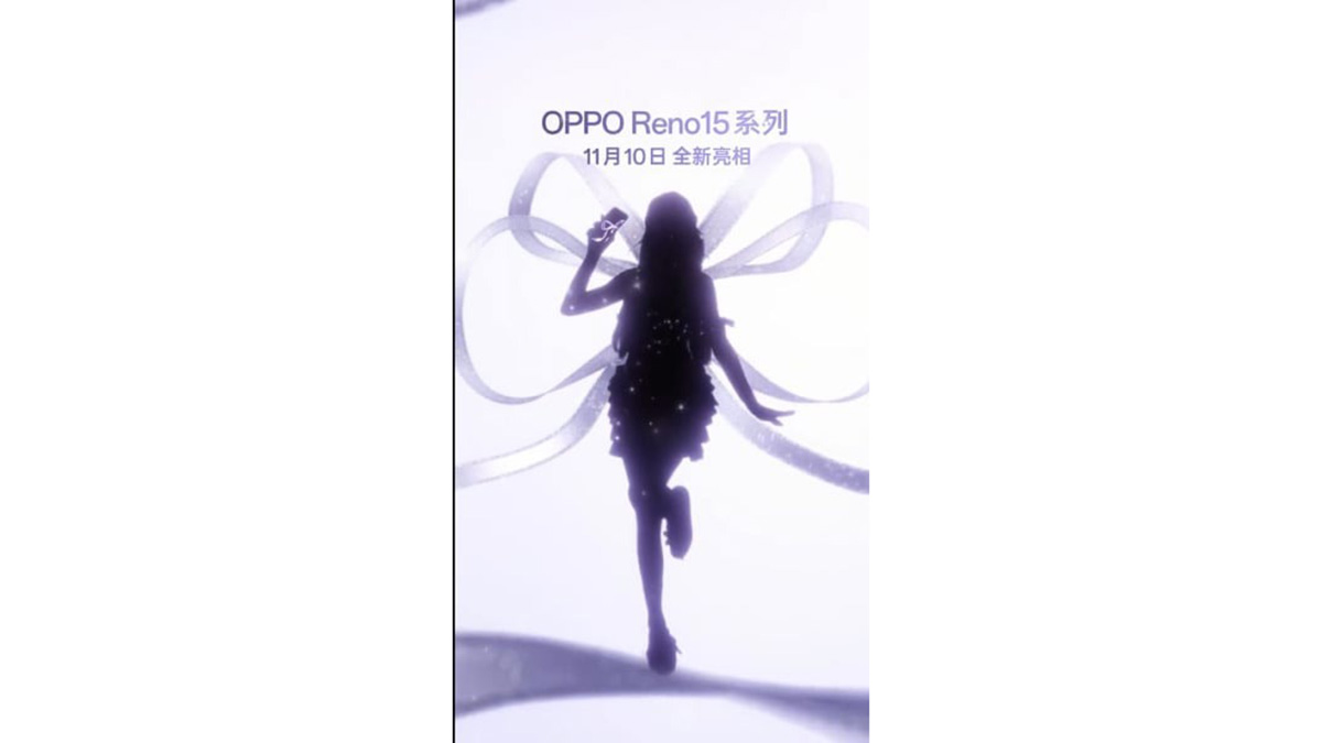 Teaser chính thức của OPPO Reno15
