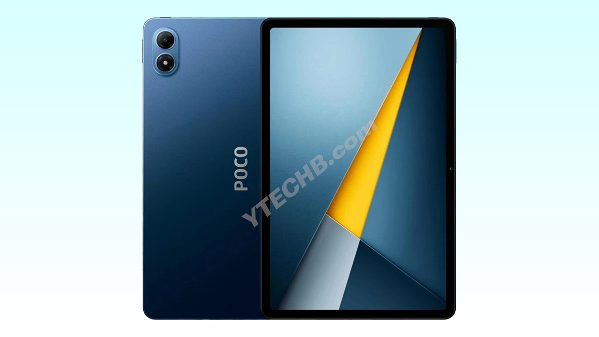 POCO Pad M1 lộ ảnh render kèm cấu hình: Thiết kế ấn tượng, Snapdragon 7s Gen 4 và pin 12000 mAh POCO Pad M1 lộ ảnh render kèm cấu hình: Thiết kế ấn tượng, Snapdragon 7s Gen 4 và pin 12000 mAh