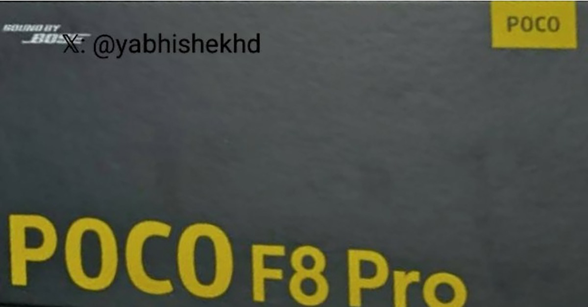 Hộp bán lẻ POCO F8 Pro