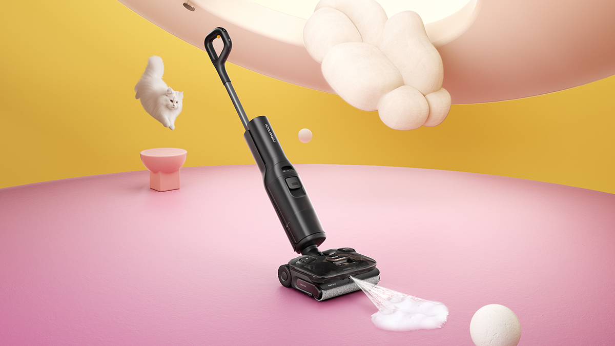 Roborock ra mắt máy hút bụi lau nhà tạo bọt siêu vi F25 Ace Pro
