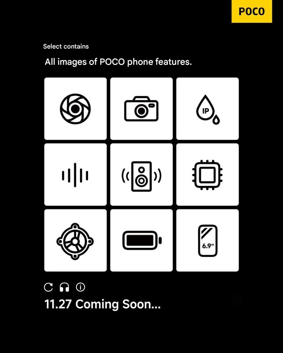 POCO F8 Series sẽ ra mắt vào ngày 27/11