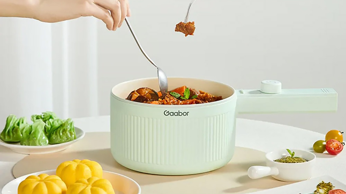 Sản phẩm cho phép người dùng thực hiện các món hấp, chiên, xào nấu