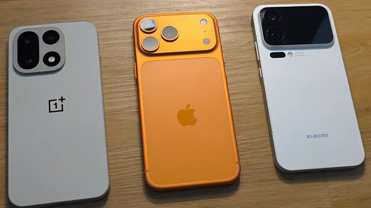 Đọ thời lượng pin OnePlus 15 với iPhone 17 Pro Max và Xiaomi 17 Pro Max