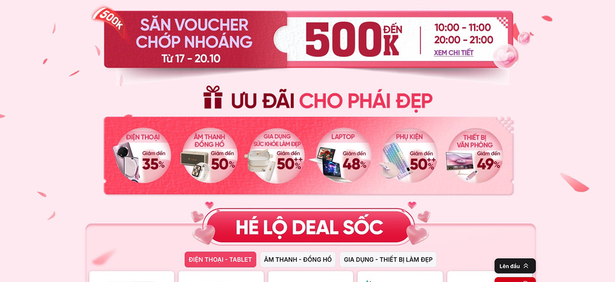 Nhiều deal hấp dẫn đang chờ bạn săn sale