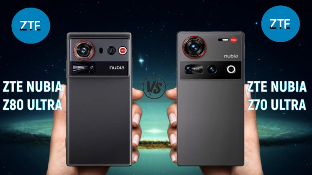 So sánh nubia Z80 Ultra vs Z70 Ultra