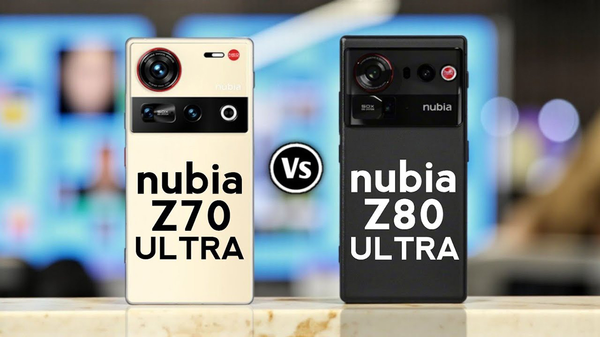 So sánh nubia Z80 Ultra vs Z70 Ultra: Lột xác mạnh mẽ hay chỉ khác biệt nhỏ giọt?