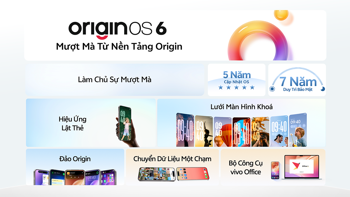 OriginOS 6 chính thức ra mắt toàn cầu