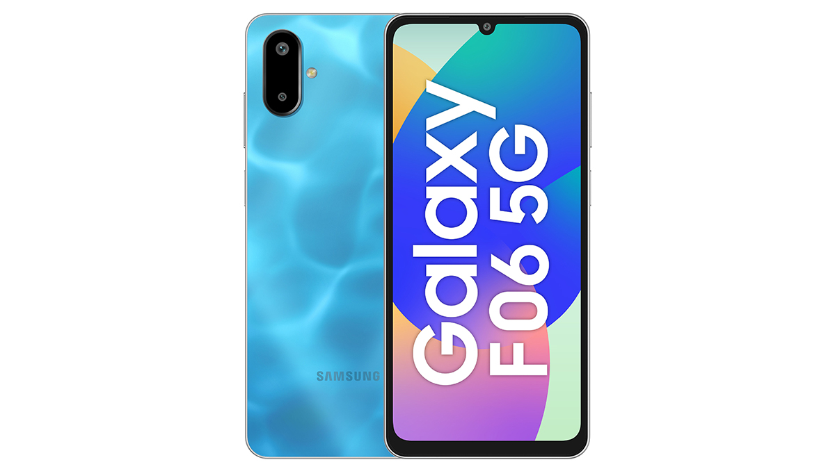 Galaxy F06 5G có thiết kế bắt mắt