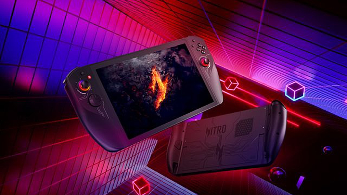 Acer ra mắt máy chơi game cầm tay khổng lồ Nitro Blaze 11