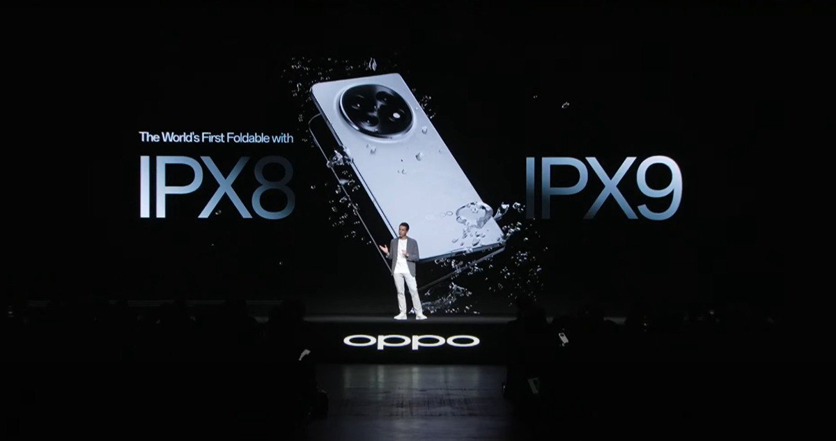 OPPO Find N5 hỗ trợ kháng nước IPX9 xịn sò