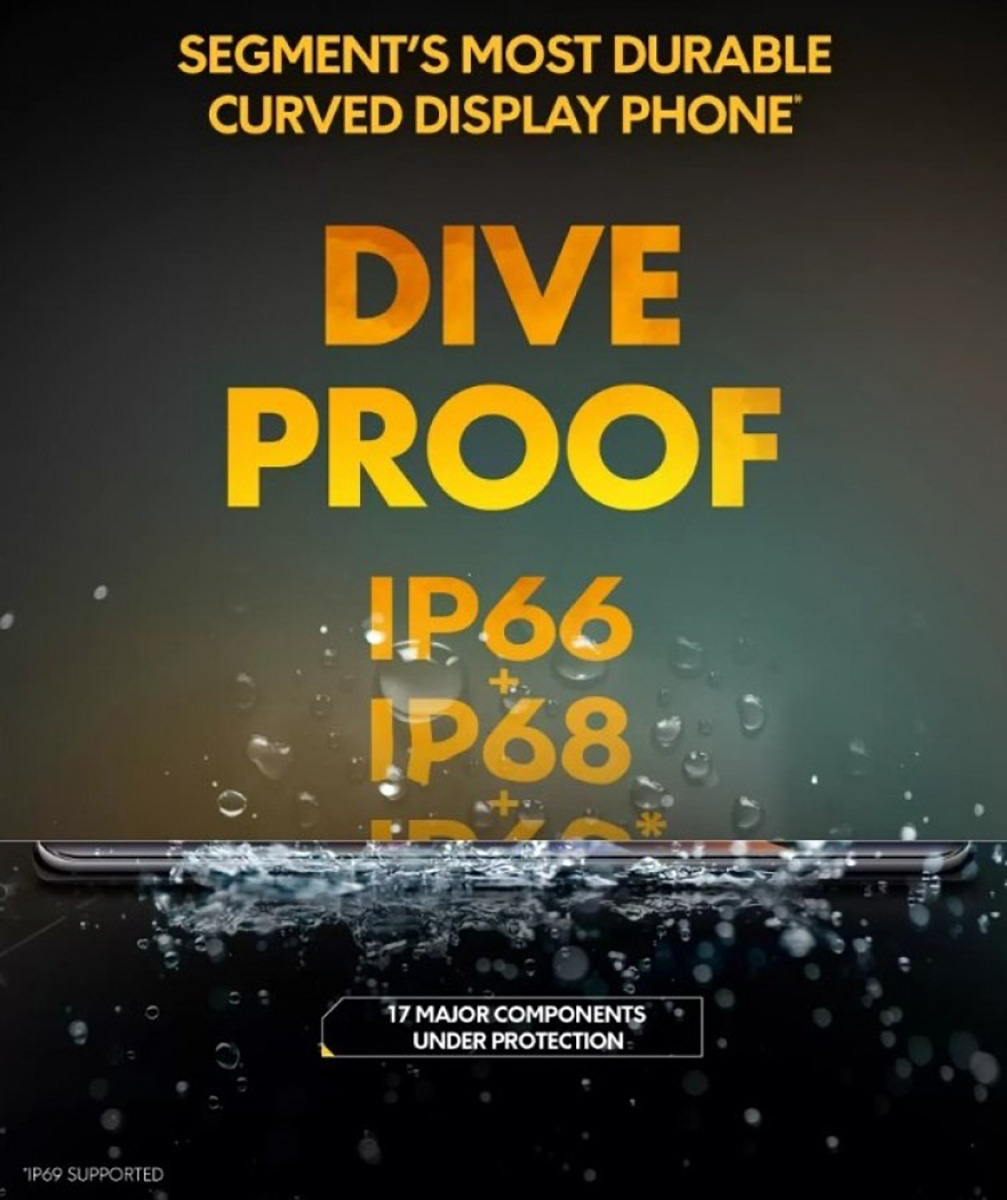 POCO X7 hỗ trợ kháng nước IP69
